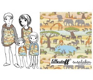 Bio Jersey Lillestoff - Safari